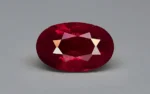 Deep Red Burmese Ruby (Heated) - 0.96 Carats