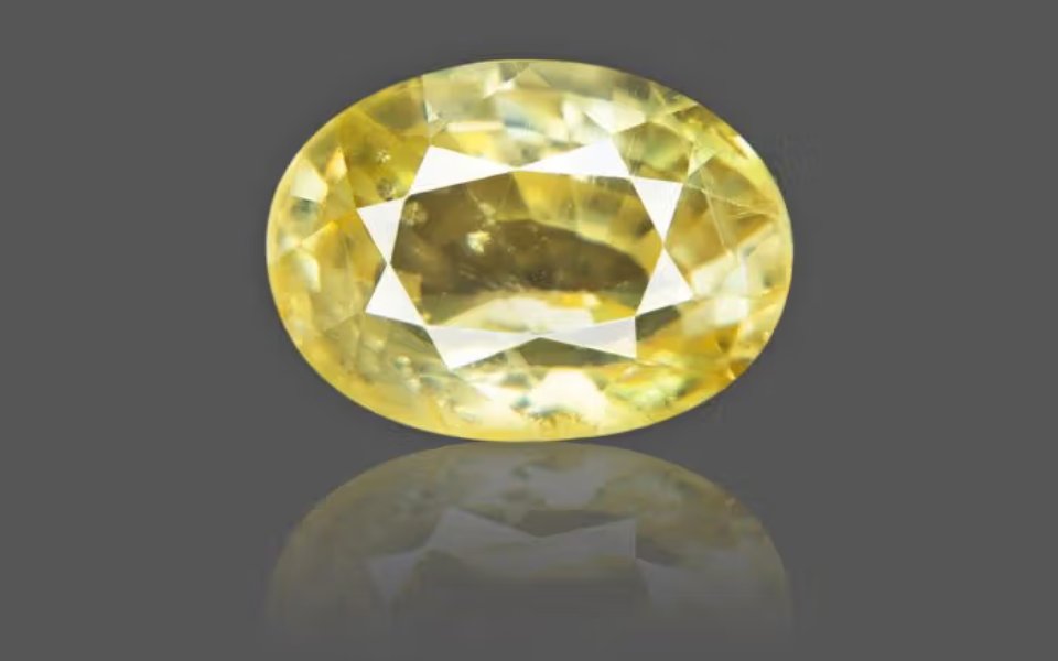 194 (6) Yellow Sapphire - 6.24 Carat - Image 1