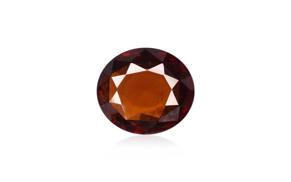 500 (35) Hessonite (Gomed) - 13.77 Carat - Image 1
