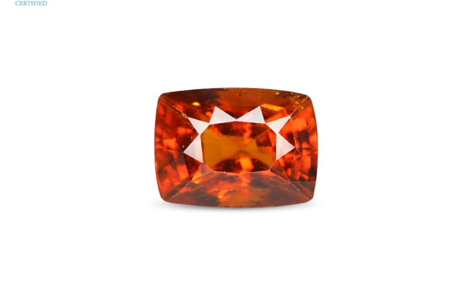 500 (40) Hessonite (Gomed) - 7.03 Carat - Image 1