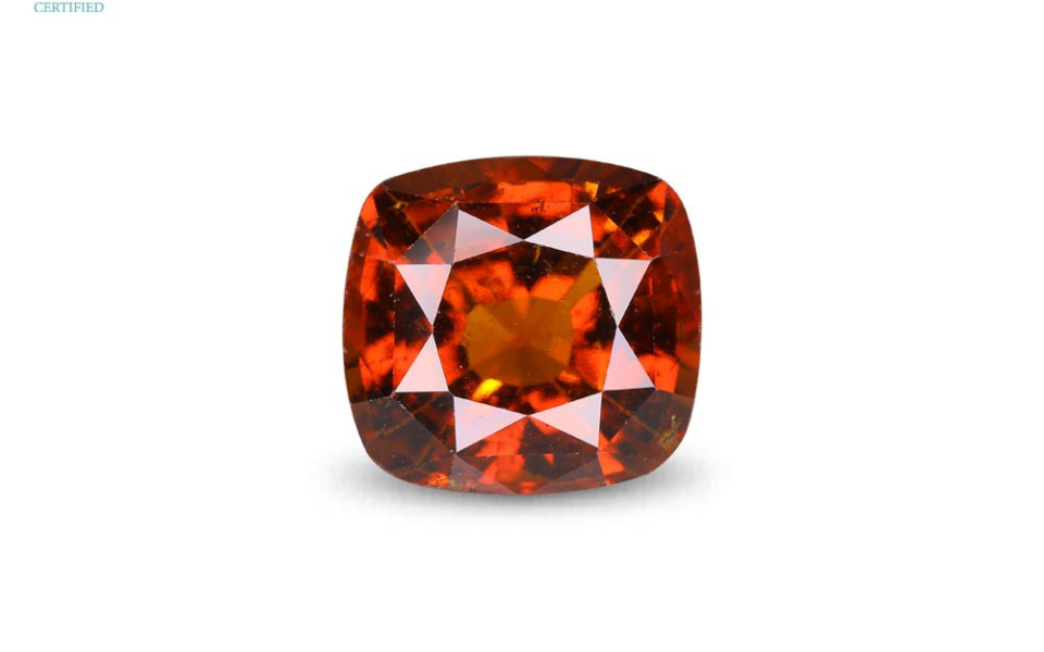 500 (44) Hessonite (Gomed) - 6.04 Carat - Image 1