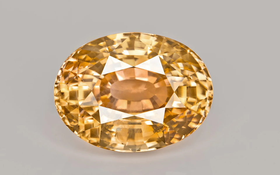 500 (99) Yellow Sapphire, 14.90ct - Image 1