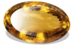 544.20ct Natural Yellow Citrine, Oval Cut, 66.6x42.2 mm - Image 2