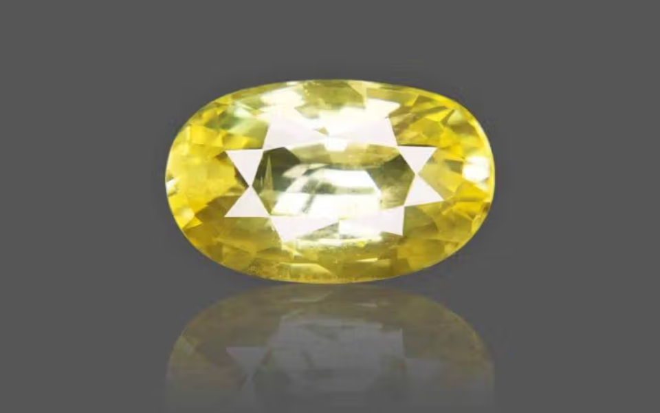 51 Yellow Sapphire - 4.62 Carat - Image 1