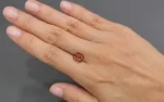 Pink-Brown Zircon 11X9 MM - 7.84 Carats - Image 2