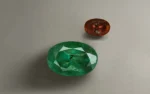 Deep Green Alexandrite 6X4 MM - 0.60 Carats