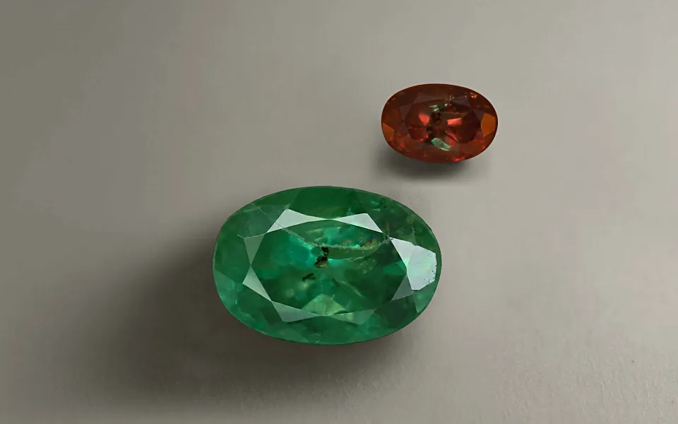 gp122382-1-100626 Deep Green Alexandrite 6X4 MM - 0.60 Carats - Image 1