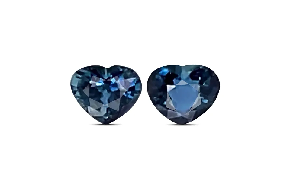 gp123770-1-70723 Blue Sapphire Pair - 0.74 Carats - Image 1