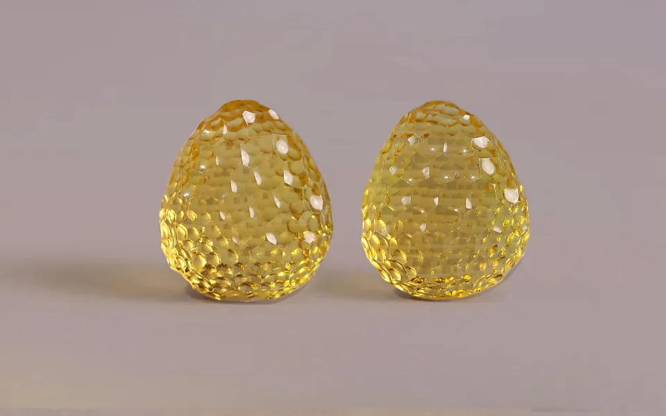 gp153849-1-141025 Citrine Pair - 67.20 Carats - Image 1
