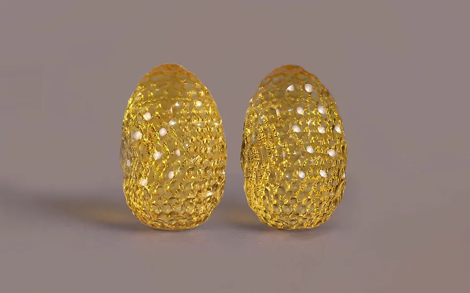 gp153850-1-141025 Citrine Pair - 65.04 Carats - Image 1