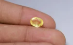 Yellow Sapphire 9x7 MM - 2.95 Carats - Image 2
