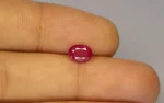Burmese Ruby 8x6 MM - 1.56 Carats - Image 2