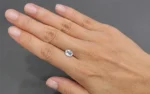 White Sapphire 9x7 MM - 2.38 Carats - Image 2