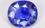 4.14ct Natural Blue Sapphire, Oval Cut, 10.2x9.2 mm