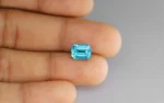 Blue Zircon 9X7 MM - 4.32 Carats - Image 2