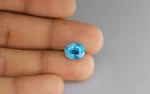Blue Zircon 10X8 MM - 6.07 Carats - Image 2