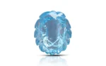 Lion Carving in London Blue Topaz - 41 Carats - Image 3